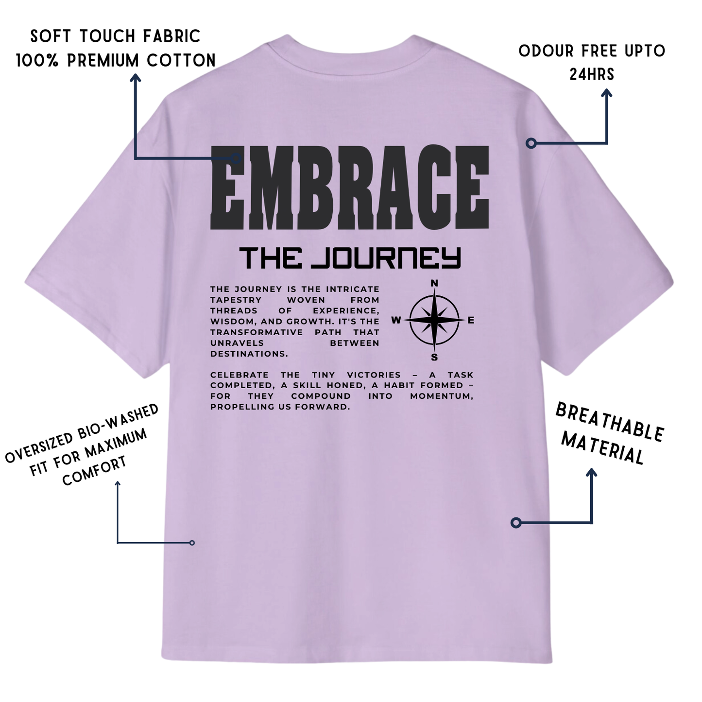 Embrace Oversized T shirt (Unisex)