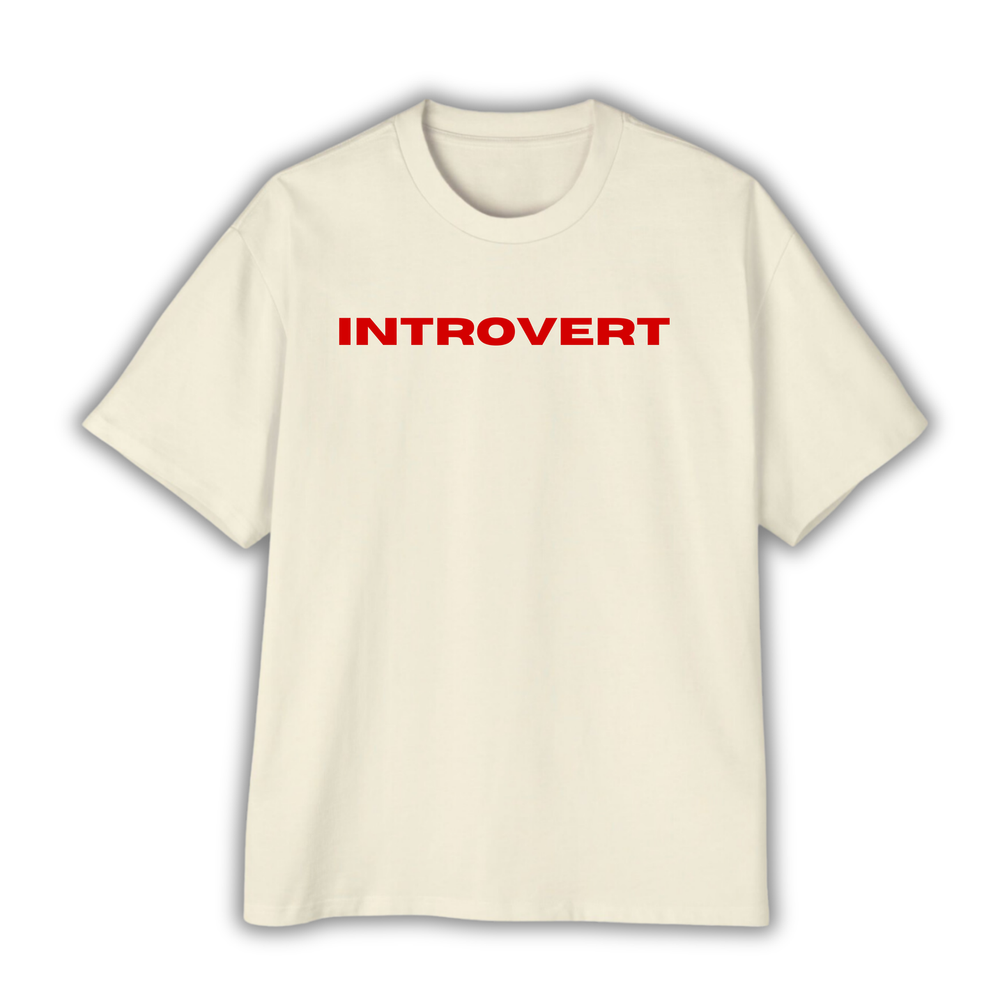 Introvert Oversized Premium T-shirt (UNISEX)